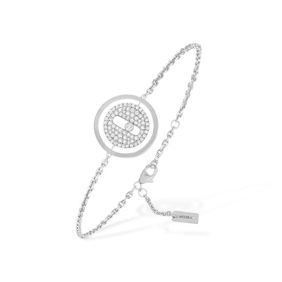 Messika-Lucky Move Pavé PM Armband-07541-WG