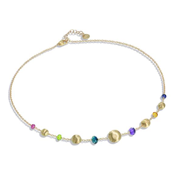 Marco Bicego-Africa Gemstone Halskette-CB2323 MIX02 Y