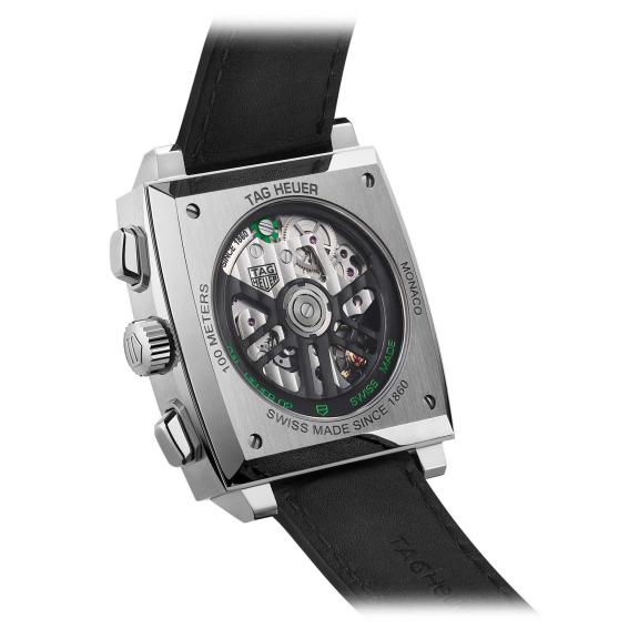 TAG Heuer-Monaco mit grünem Zifferblatt-CBL2116.FC6497-3