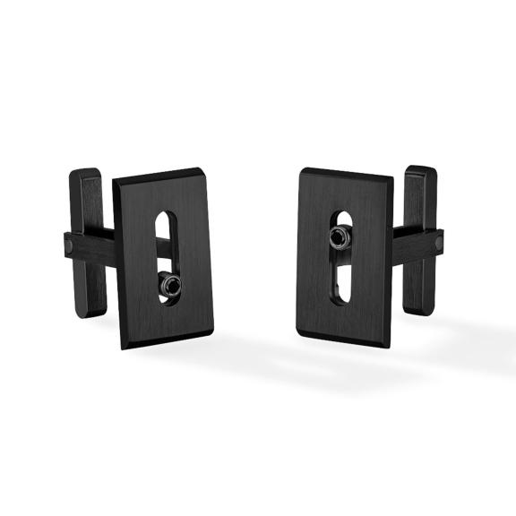 Messika-Move Titanium Black Manschettenknöpfe-6765