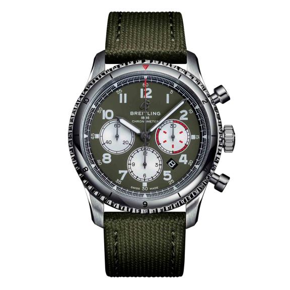 Breitling-Aviator 8 B01 Chronograph 43 Curtiss Warhawk-AB01192A1L1X2