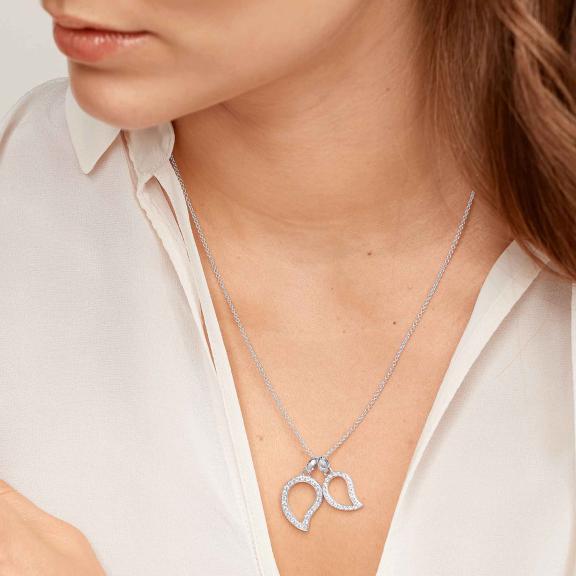 Tamara Comolli-SIGNATURE Anhänger Large mit Diamantpavé-P-Sig-l-pl-wg-4