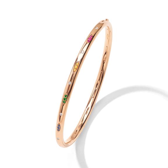 Tamara Comolli-GYPSY Armspange Candy Pavé 18 K Roségold-BA-Gyp-CanP-16-rg-1