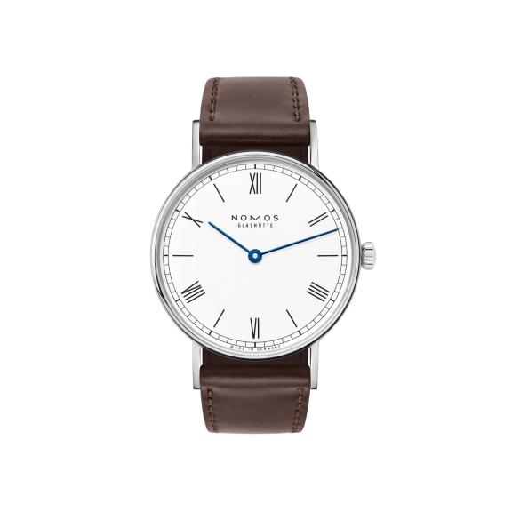 NOMOS Glashütte-Ludwig 33 Duo emailleweiß-249-1