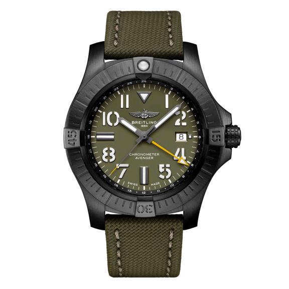 Breitling-Avenger Automatic GMT 45 Night Mission Limited Edition-V323952A1L1X2-1