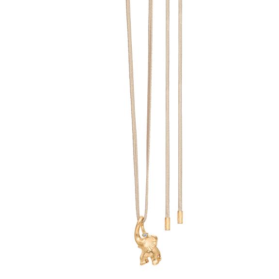 Ole Lynggaard Copenhagen-My Little World Circus Elephant Charm Armband-A2833-401-4