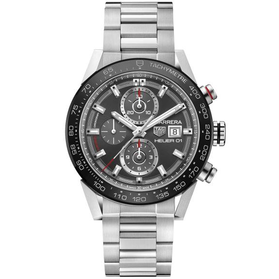TAG Heuer-CARRERA Calibre HEUER 01 – CHRONOGRAPH CERAMIC BEZEL 43MM-CAR201W.BA0714