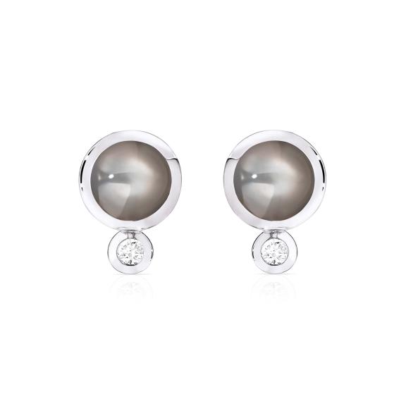 Tamara Comolli-Bouton Ohrstecker-E-BOU-MoGr-Cl-wg