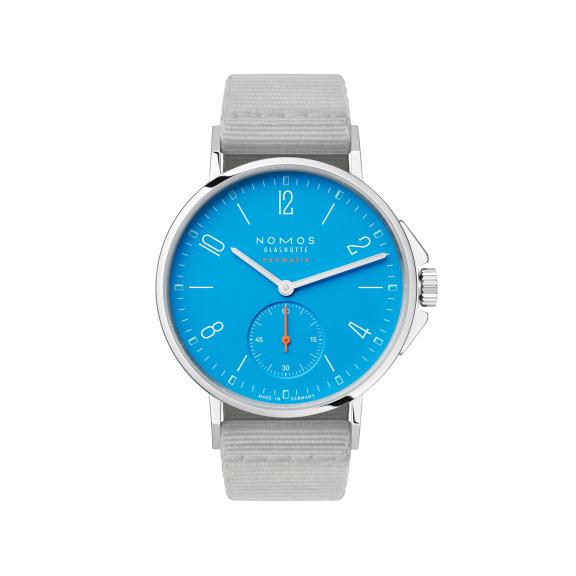 NOMOS Glashütte-Ahoi neomatik signalblau-562-1