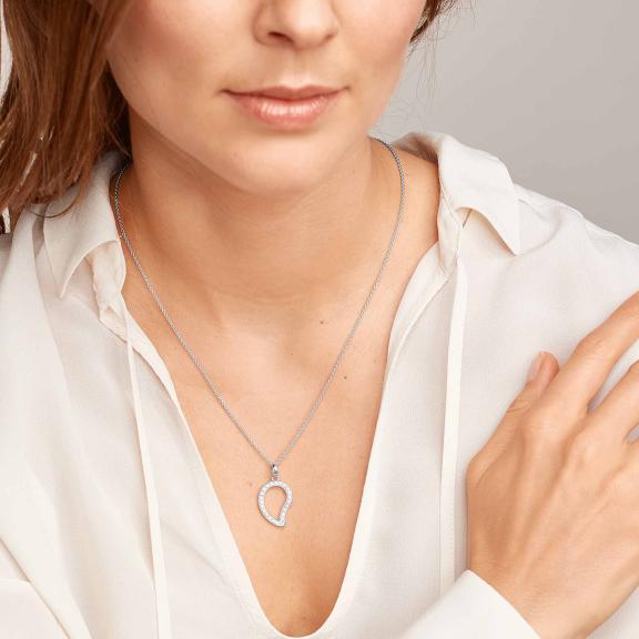 Tamara Comolli-SIGNATURE Anhänger Large mit Diamantpavé-P-Sig-l-pl-wg-2