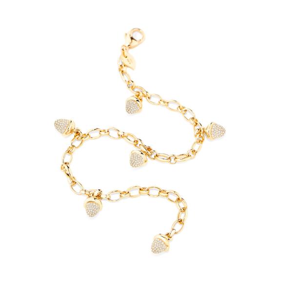Tamara Comolli-Mikado Charm Diamant Pavé Armband-B-MC-ch-p-yg-2