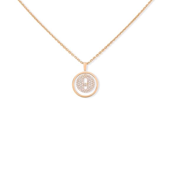 Messika-Lucky Move PM Pavé Collier-07397-PG