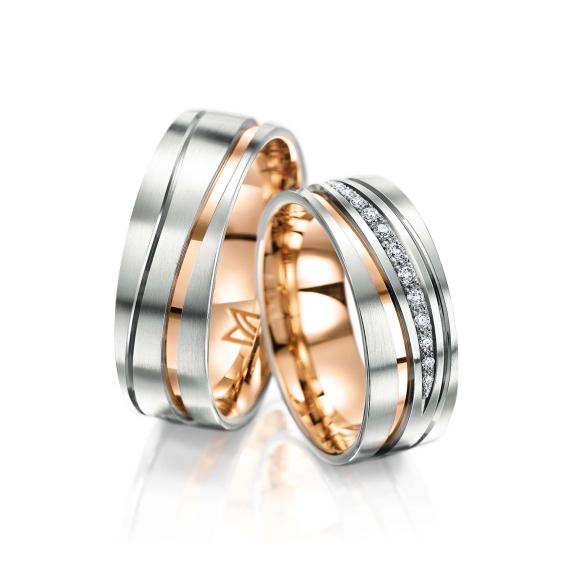 Meister-Trauringe Phantastics-112.8962.01/112.8962.00-R/W