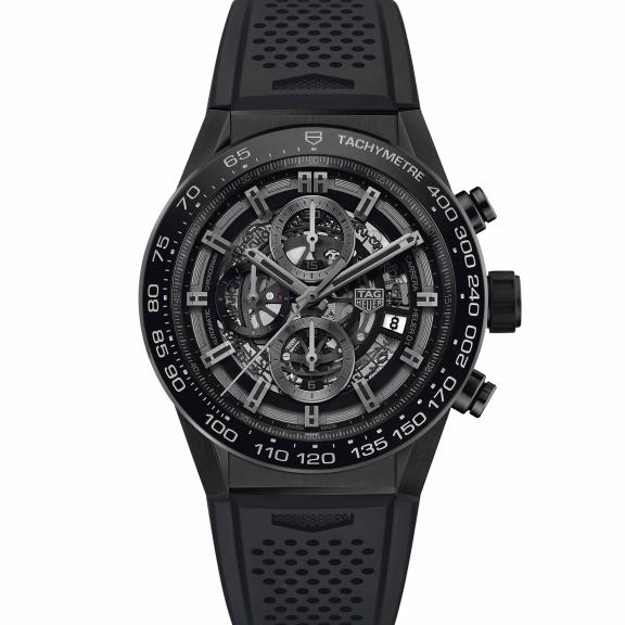 TAG Heuer-CARRERA Calibre HEUER 01 – CHRONOGRAPH BLACK CERAMIC-CAR2A90.FT6071