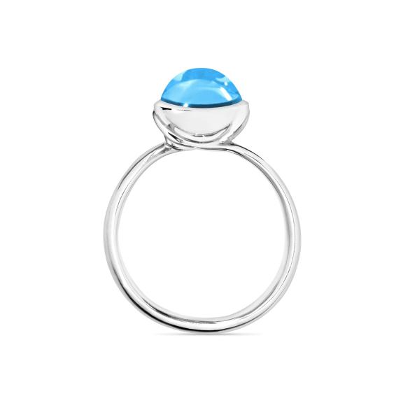 Tamara Comolli-BOUTON Ring small Swiss Topas-R-BOU-s-ToSw-wg-2