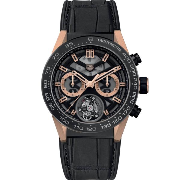 TAG Heuer TAG HEUER CARRERA CHRONOGRAPH TOURBILLON    (Ref: CAR5A5U.FC6377)
