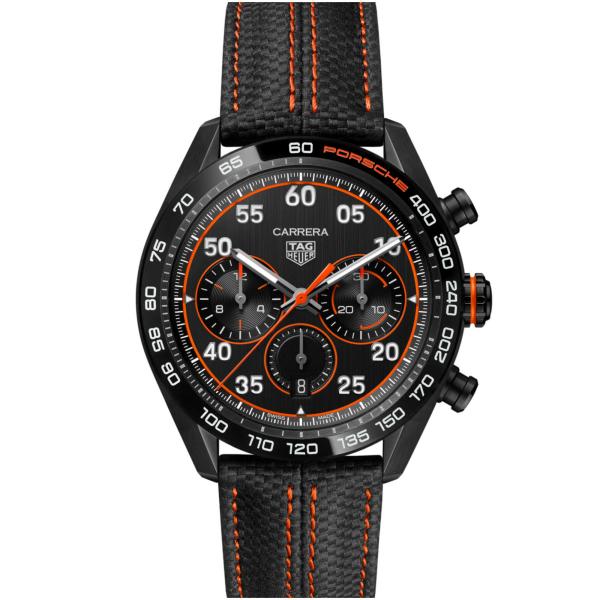 TAG Heuer Carrera Porsche Orange Racing (Ref: CBN2A1M.FC6526)