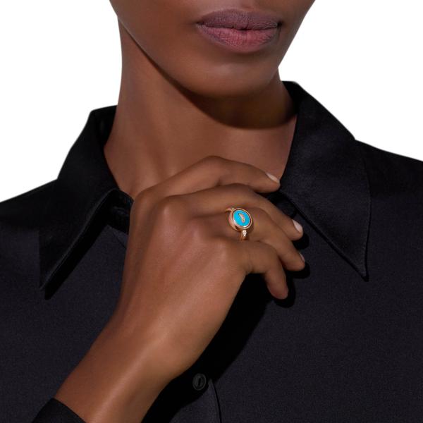 Pomellato Pom Pom Dot Wendbarer Ring (Ref: PAC5031O7WHRDB0TU)
