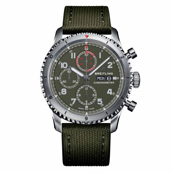 Breitling Aviator 8 Chronograph 43 Curtiss Warhawk (Ref: A133161A1L1X2)
