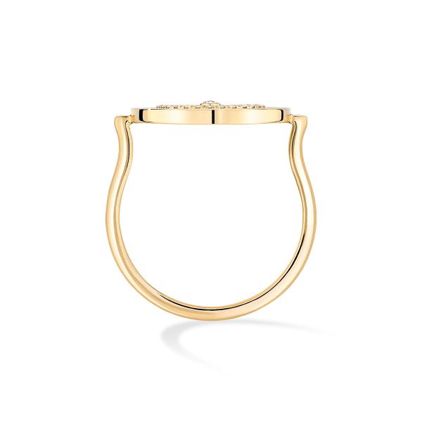 Messika Lucky Move Pavée PM Ring (Ref: 07534-YG)