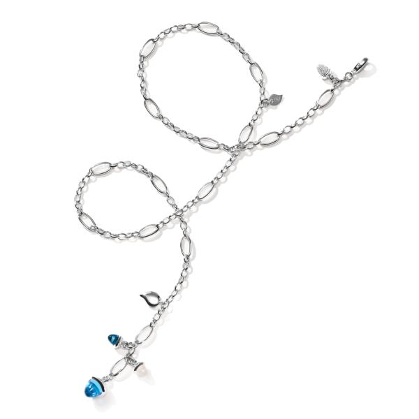 Tamara Comolli MIKADO Halskette Delicate 'Ocean'  (Ref: N-M-Del51-Oce-p-wg)
