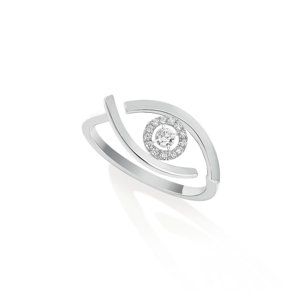 Messika Lucky Eye Ring (Ref: 10036-WG)