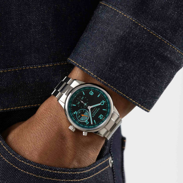 NOMOS Glashütte Club Sport Neomatik Weltzeit Trace (Ref: 790.S7)