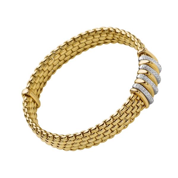 FOPE Panorama Flex'it Armband mit Diamanten (Ref: 58804BX_BB_G_GBX_0XS)