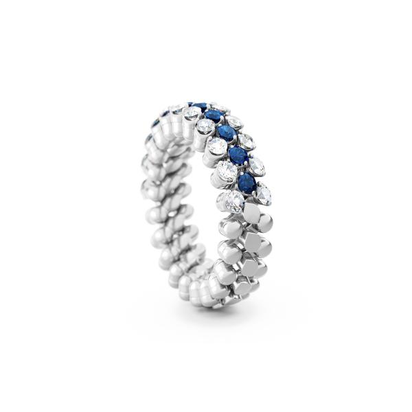 Serafino Consoli Brevetto Multi-Size Ring (Ref: RMS 3H2 WG WD BS)