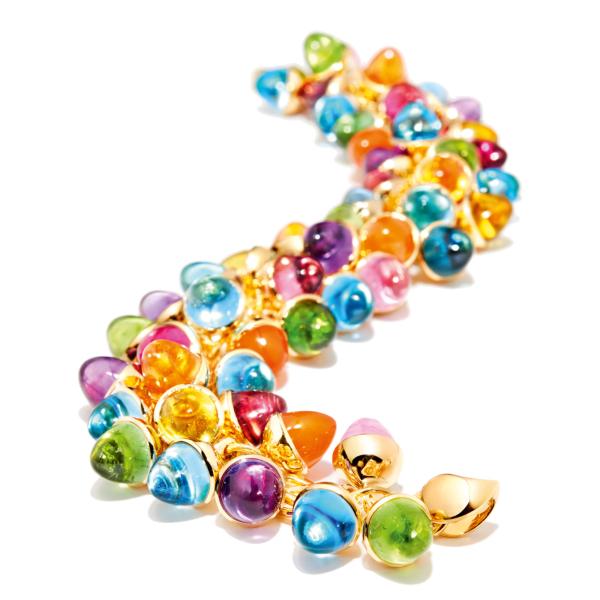 Tamara Comolli MIKADO Armband Flamenco 'Candy' (Ref: B-MFL-Can-yg)