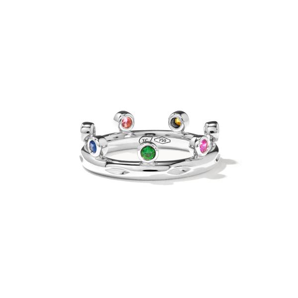 Tamara Comolli GYPSY Ring Crown Brilliant Cut 'Candy'  (Ref: R-Gyp-C-Br-Can-wg)