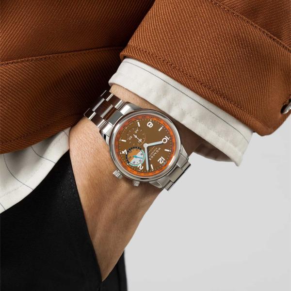 NOMOS Glashütte Club Sport Neomatik Weltzeit Canyon (Ref: 790.S3)