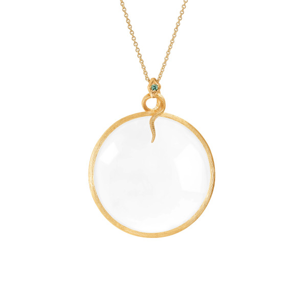 Ole Lynggaard Copenhagen Snakes Anhänger Vergrößerungsglas (Ref: A2794-401)