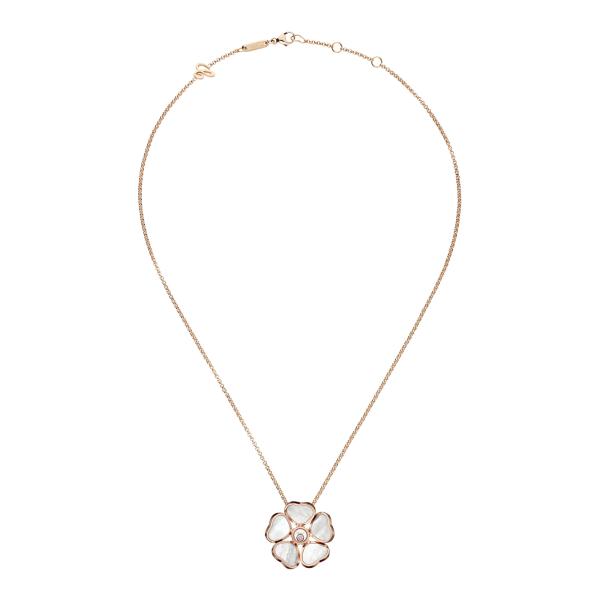 Chopard Happy Hearts Flowers Halskette (Ref: 79A085-5301)