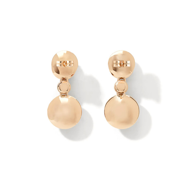 Tamara Comolli BOUTON Ohrhänger 2 Cabochons 'Sky' (Ref: E-BOU-2-Sky-Cl-rg)