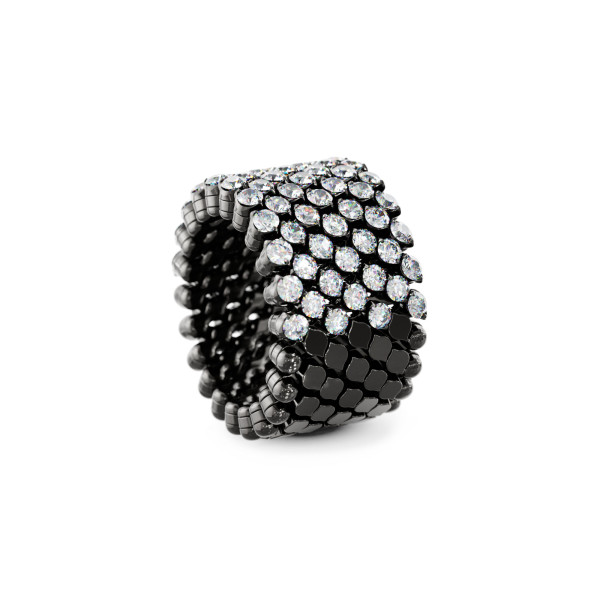Serafino Consoli Brevetto Multi-Size Ring (Ref: RMS 7H2 BG WD)