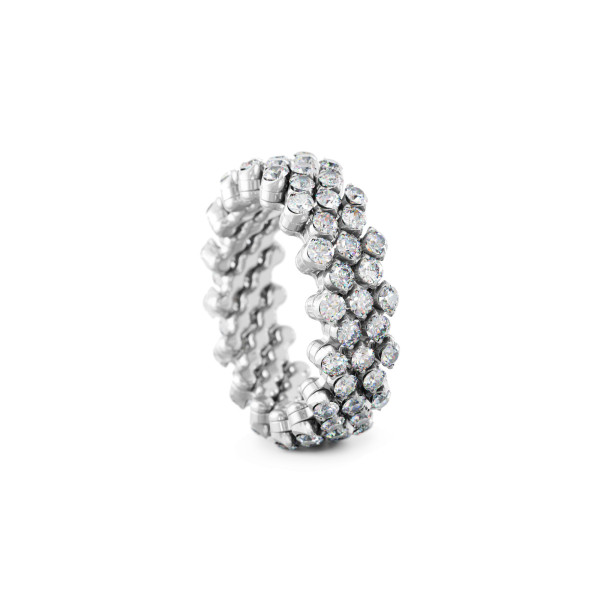 Serafino Consoli Brevetto Multi-Size Ring (Ref: RMS 5F7 WG WD)