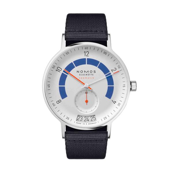 NOMOS Glashütte Autobahn neomatik 41 Datum sportgrau (Ref: 1303)