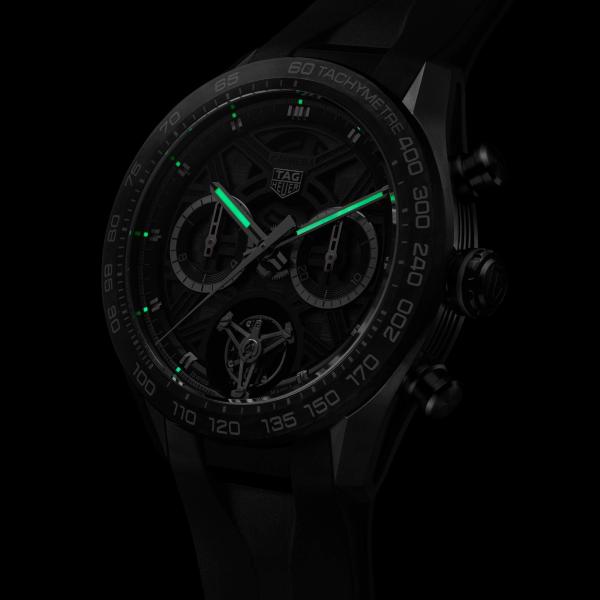 TAG Heuer TAG HEUER CARRERA CHRONOGRAPH TOURBILLON EXTREME SPORT (Ref: CBU5080.FT6272)