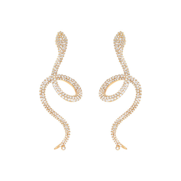 Ole Lynggaard Copenhagen Snakes Ohrring mit Diamant-Pavé (Ref: A2798-401)
