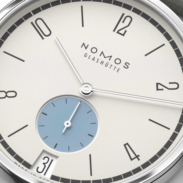 NOMOS Glashütte Tangente 38 Datum Schneesturm  (Ref: 179.S24)