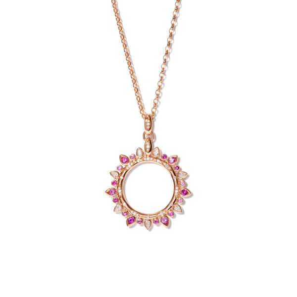Tamara Comolli GYPSY Anhänger Sun 'Blush' large (Ref: P-Gyp-Blu-l-rg)