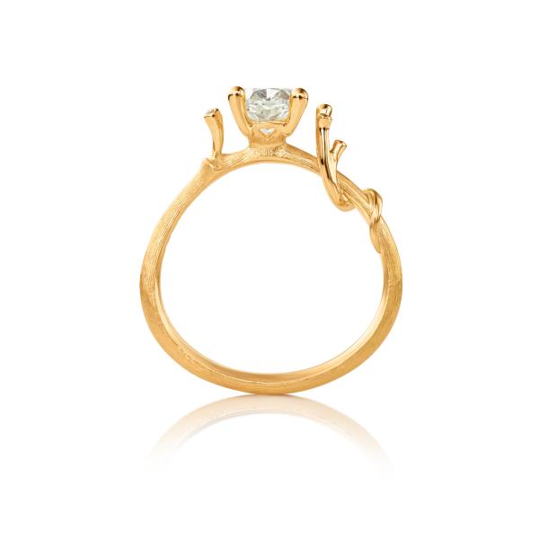 Ole Lynggaard Copenhagen Nature Solitaire Ring (Ref: A2785-433)