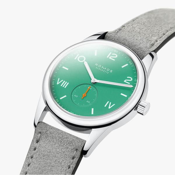 NOMOS Glashütte Club Campus 38 electric green (Ref: 726)