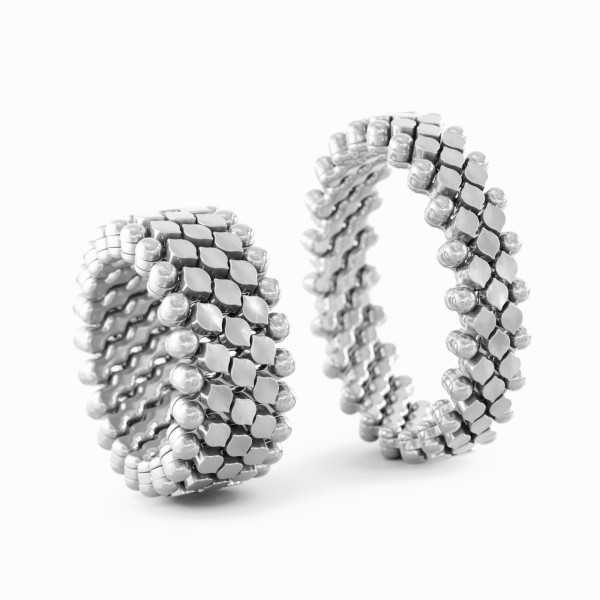 Serafino Consoli Brevetto Multi-Size Ring (Ref: RMS 5N2 WG)