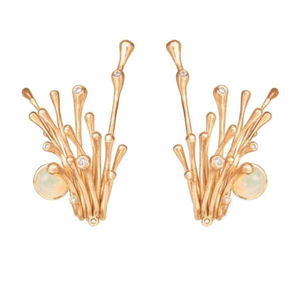 Ole Lynggaard Copenhagen BoHo Zweig Ohrclips Gross (Ref: A2936-402)