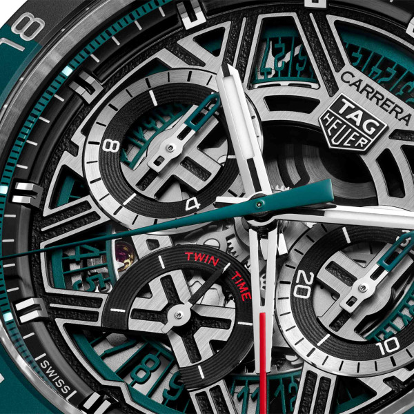 TAG Heuer TAG HEUER CARRERA CHRONOGRAPH EXTREME SPORT TWIN-TIME (Ref: CBU2084.FT6297)