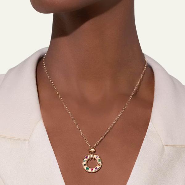 Pomellato Iconica Wendbare Halskette Mit Anhänger (Ref: PCC5041O7000000VA)