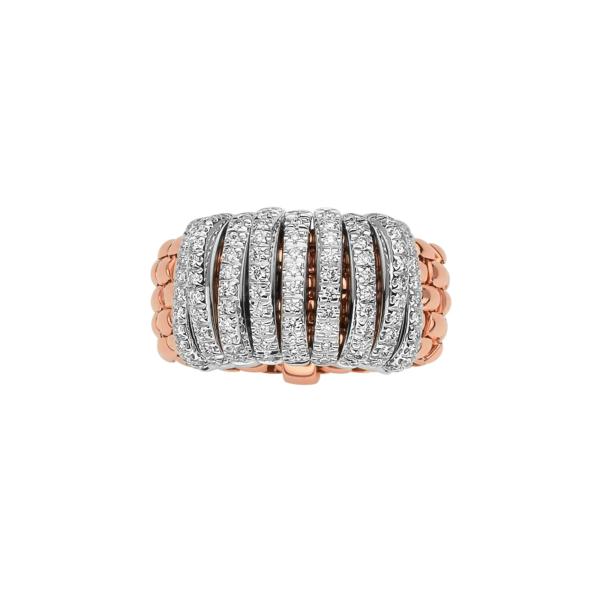FOPE Panorama Flex'it Ring mit Diamanten (Ref: 58804AX_PB_R_XBX_00S)