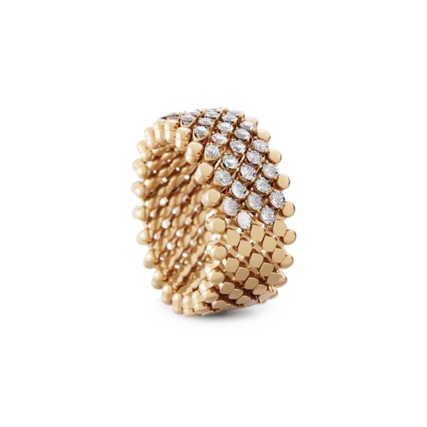 Serafino Consoli Brevetto Multi-Size Ring (Ref: RMS 7HM2 RG WD)